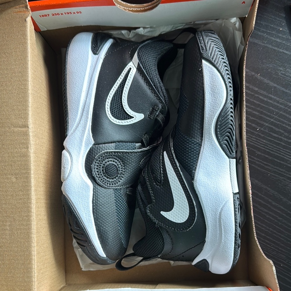 Black and White Athletic Shoes